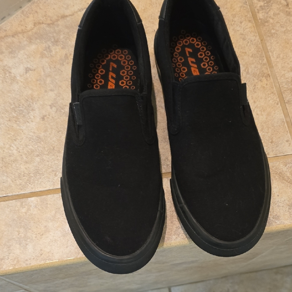 Lugz Women's Black Slip-On Sneakers